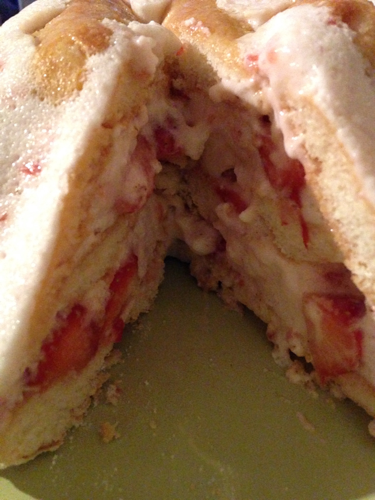 Strawberry Charlotte (light recipe)